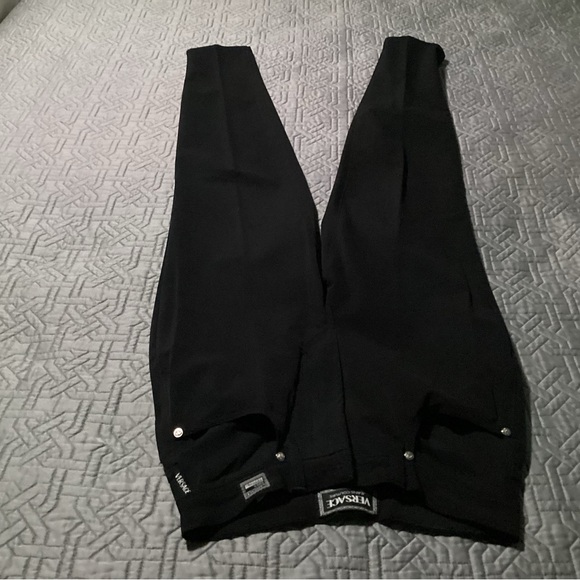 Versace Black Stretches Jeans Couture - Picture 14 of 16